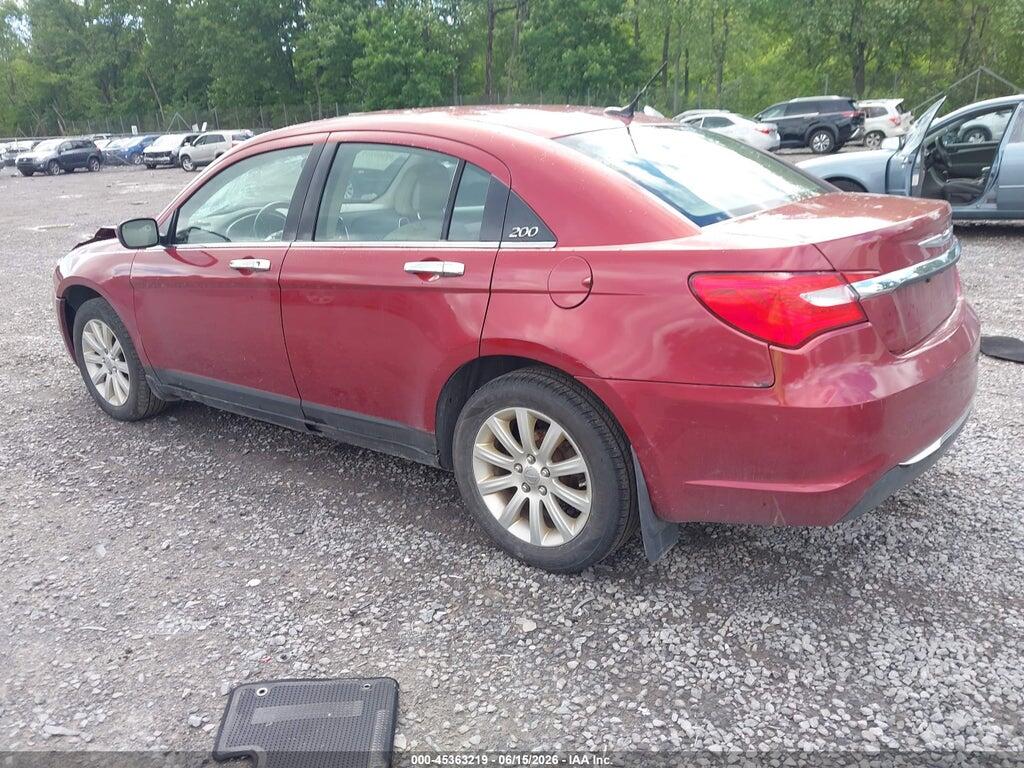 1C3CCBBB9DN501268 2013 CHRYSLER 200 photo no. 3