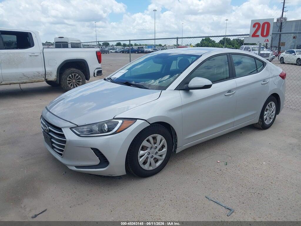 5NPD74LF4HH182918 2017 HYUNDAI ELANTRA photo no. 2