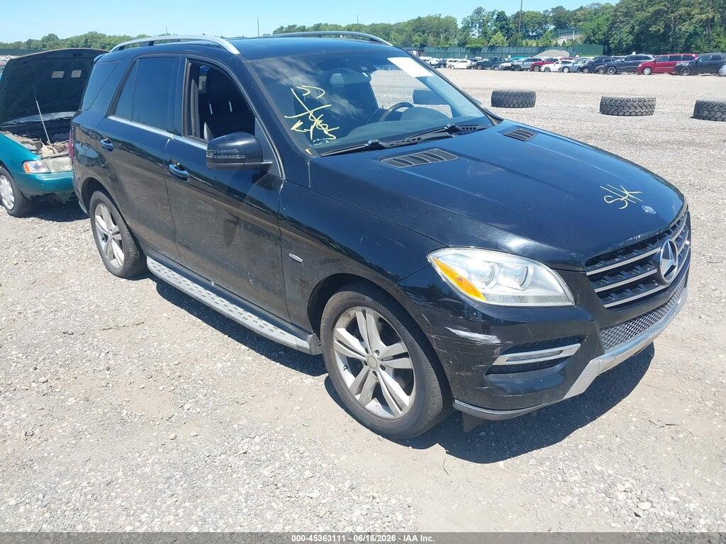 4JGDA5HB7CA028793 2012 MERCEDES-BENZ ML 350 photo no. 1