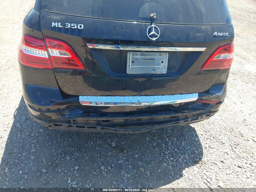4JGDA5HB7CA028793 2012 MERCEDES-BENZ ML 350 photo no. 6