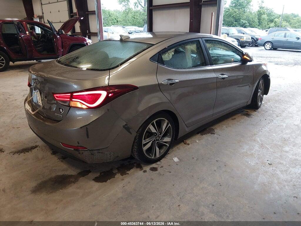 5NPDH4AE4FH585706 2015 HYUNDAI ELANTRA photo no. 4