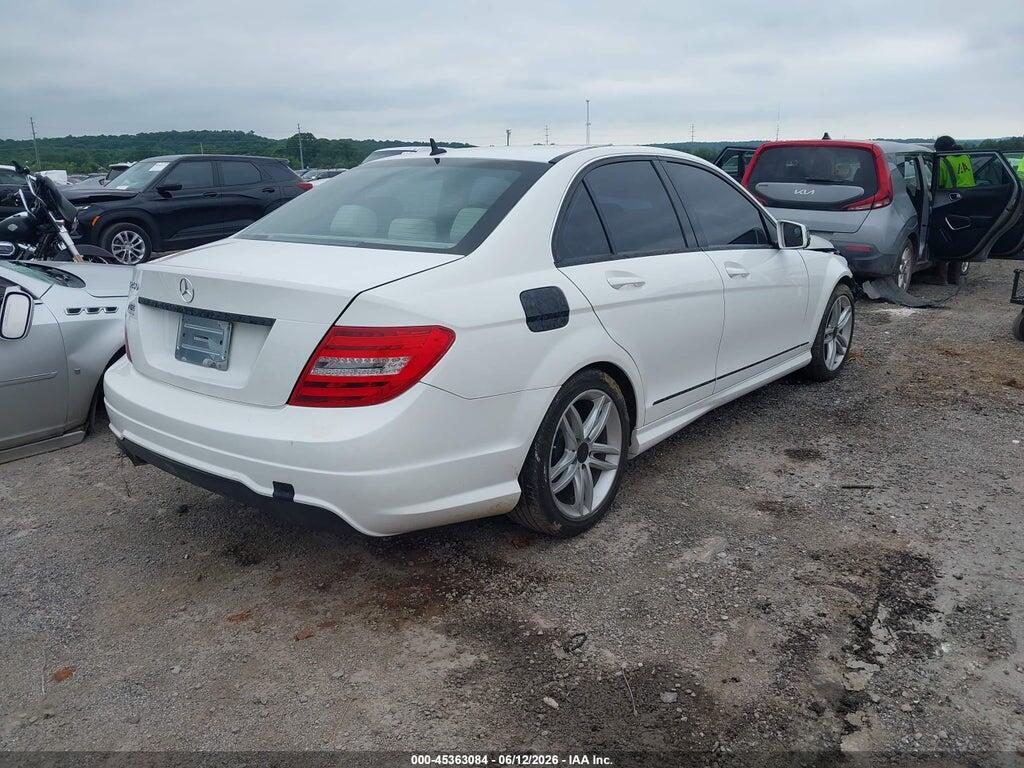 WDDGF4HBXDA763644 2013 MERCEDES-BENZ C 250 photo no. 4