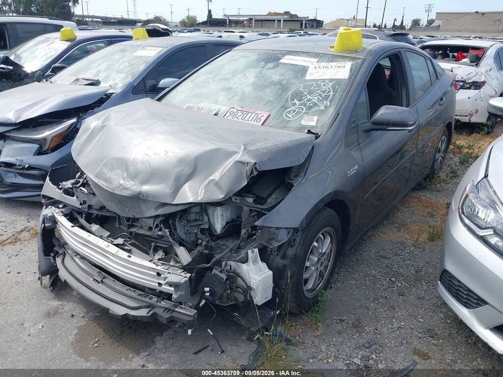JTDKAMFP3M3182153 2021 TOYOTA PRIUS PRIME photo no. 2