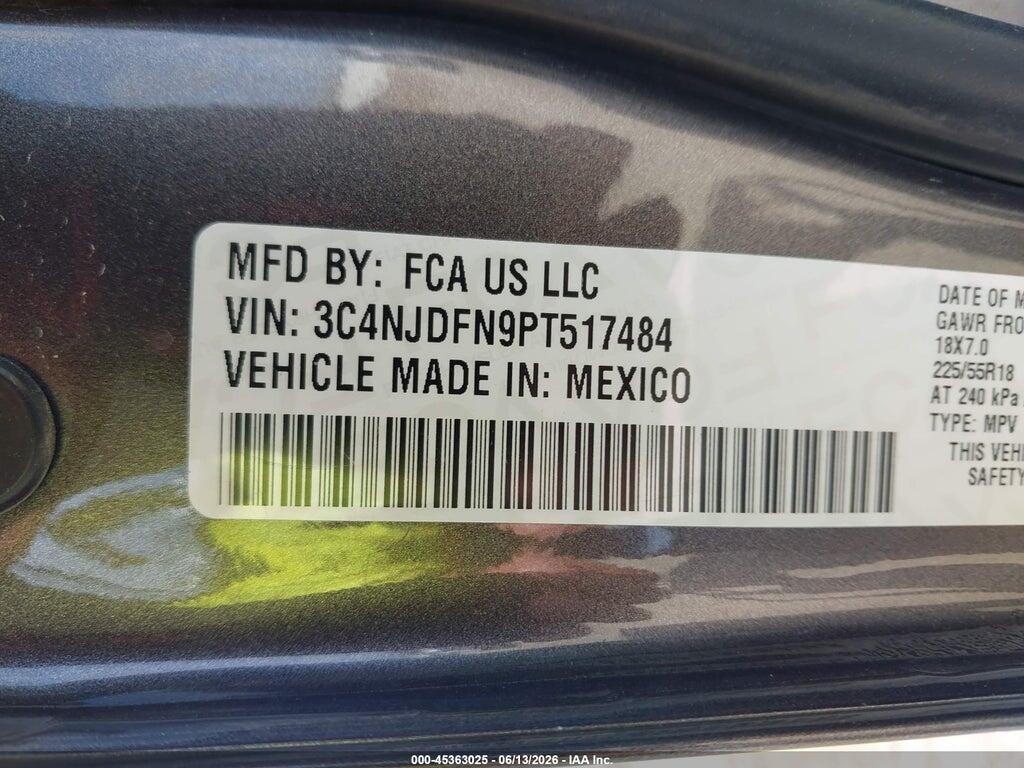 3C4NJDFN9PT517484 2023 JEEP COMPASS photo no. 9