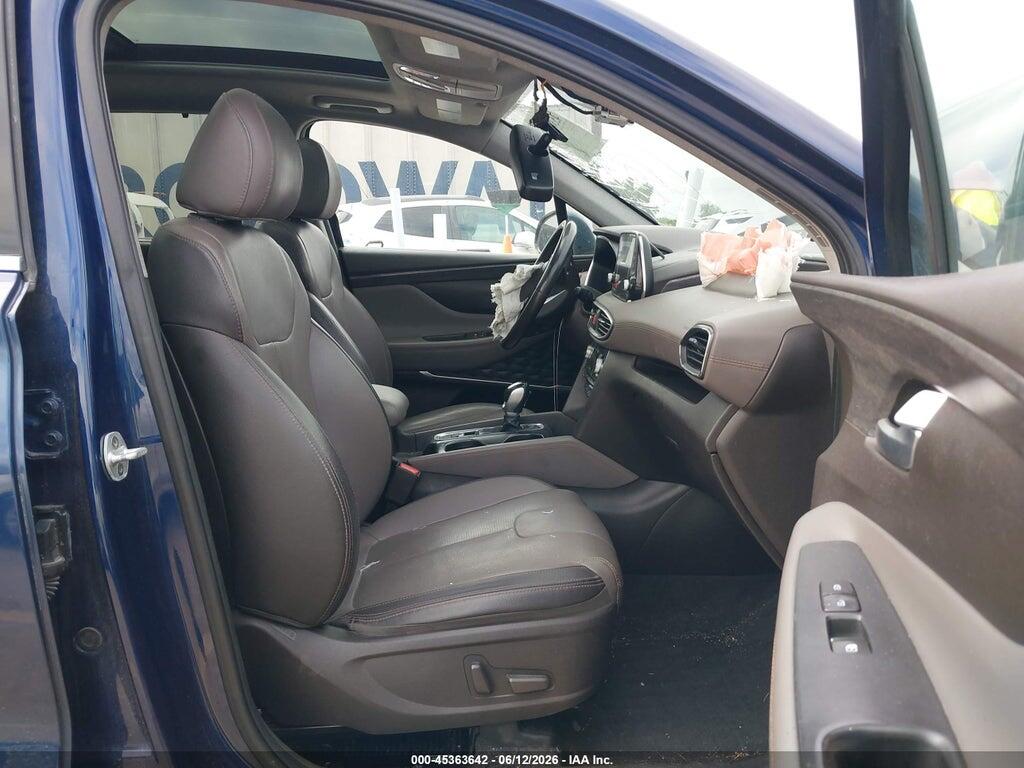 5NMS53AAXKH094619 2019 HYUNDAI SANTA FE photo no. 5