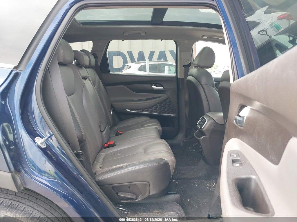 5NMS53AAXKH094619 2019 HYUNDAI SANTA FE photo no. 8