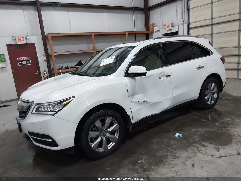 5FRYD4H87FB024006 2015 ACURA MDX photo no. 2
