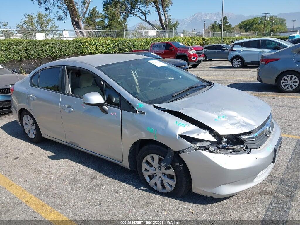 19XFB2F54CE378157 2012 HONDA CIVIC photo no. 1