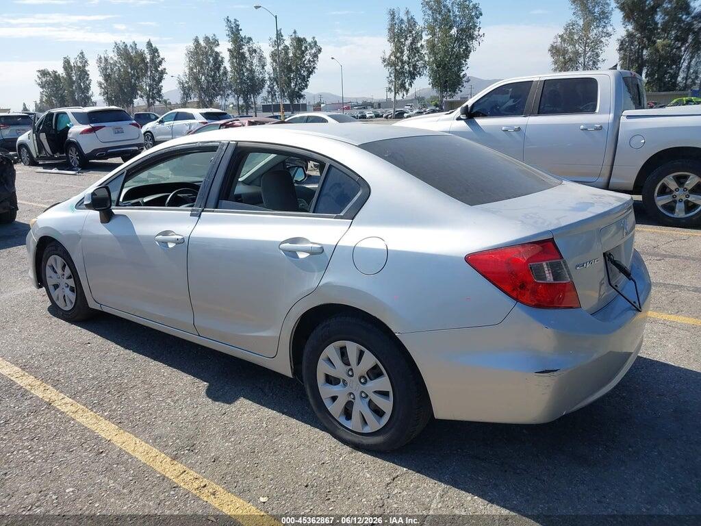 19XFB2F54CE378157 2012 HONDA CIVIC photo no. 3