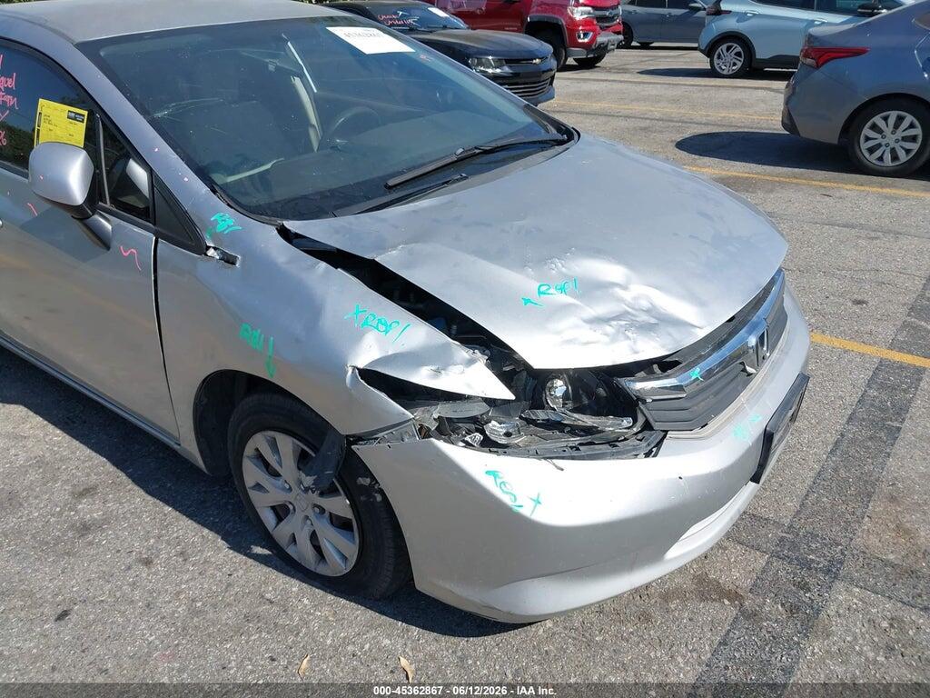 19XFB2F54CE378157 2012 HONDA CIVIC photo no. 6