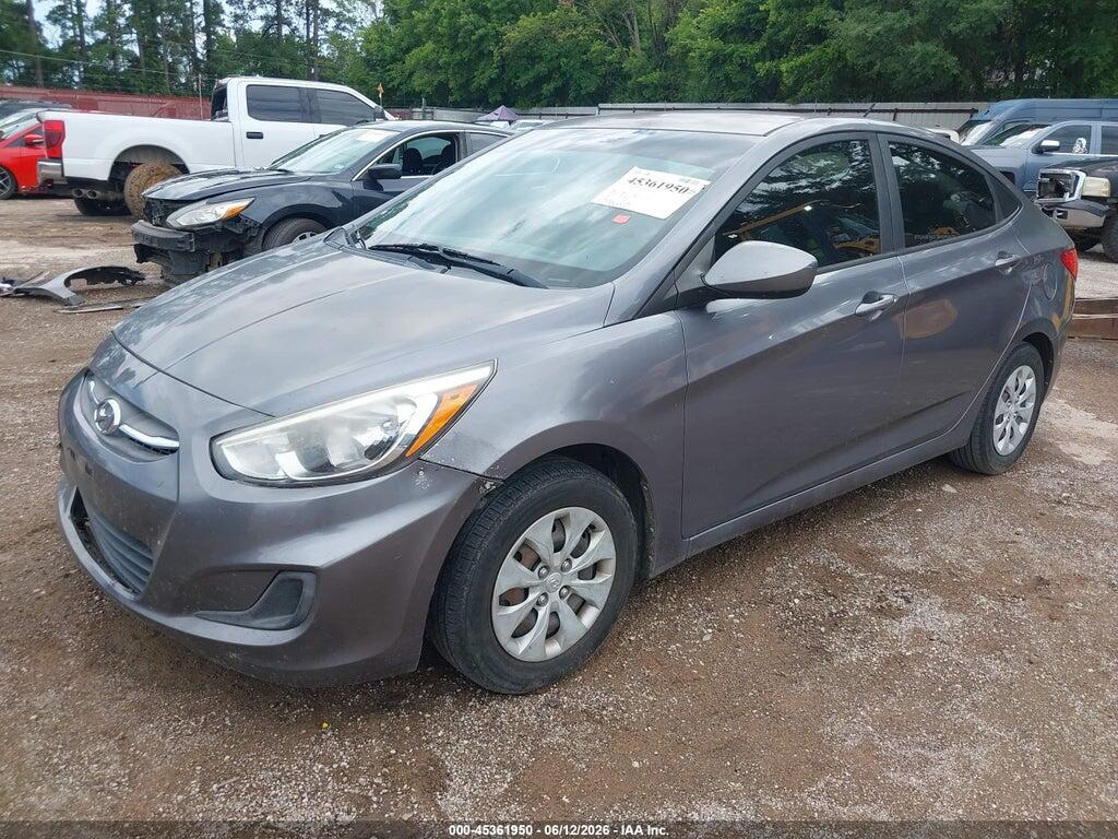 KMHCT4AE6GU107073 2016 HYUNDAI ACCENT photo no. 2