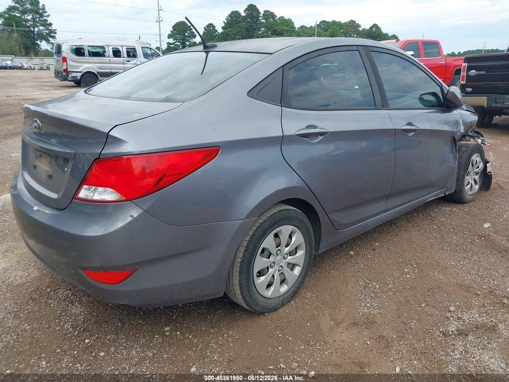 KMHCT4AE6GU107073 2016 HYUNDAI ACCENT photo no. 4