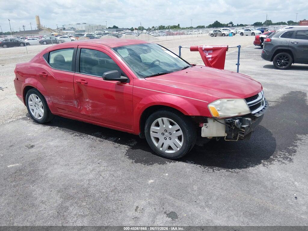 1C3CDZAB5EN109526 2014 DODGE AVENGER photo no. 1