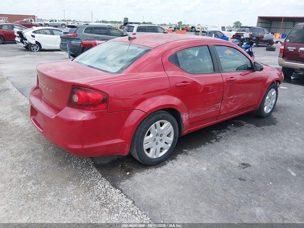 1C3CDZAB5EN109526 2014 DODGE AVENGER photo no. 4