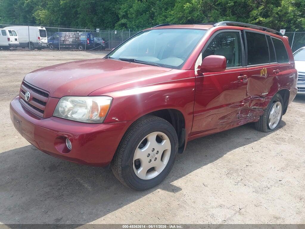 JTEEP21A760171241 2006 TOYOTA HIGHLANDER photo no. 2