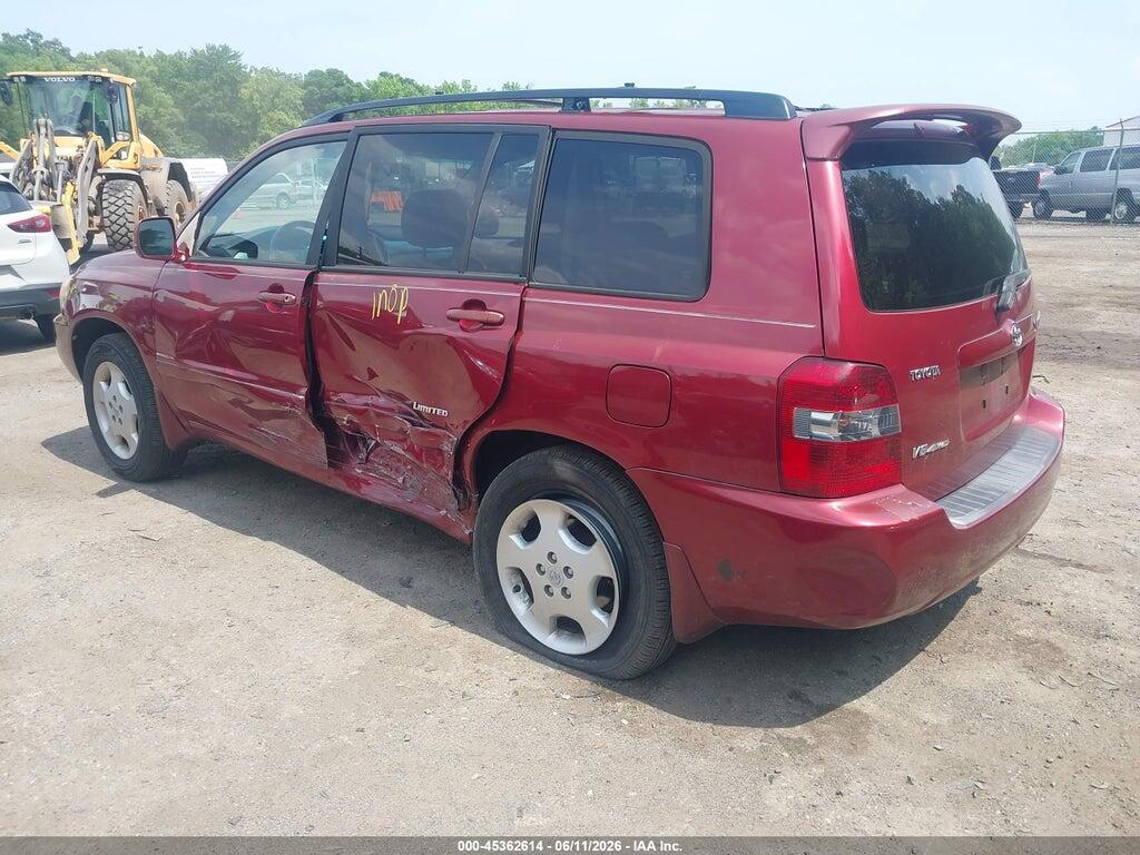 JTEEP21A760171241 2006 TOYOTA HIGHLANDER photo no. 3