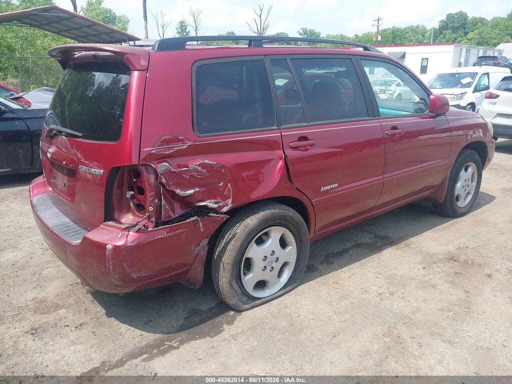 JTEEP21A760171241 2006 TOYOTA HIGHLANDER photo no. 4