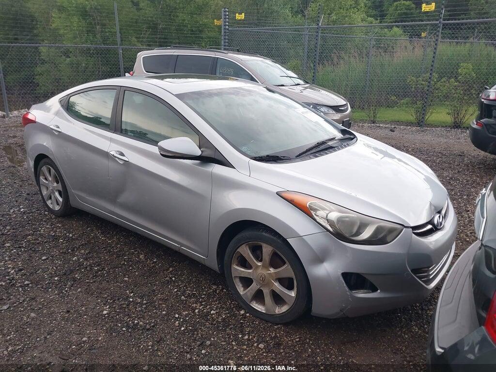 5NPDH4AE0CH092987 2012 HYUNDAI ELANTRA photo no. 1