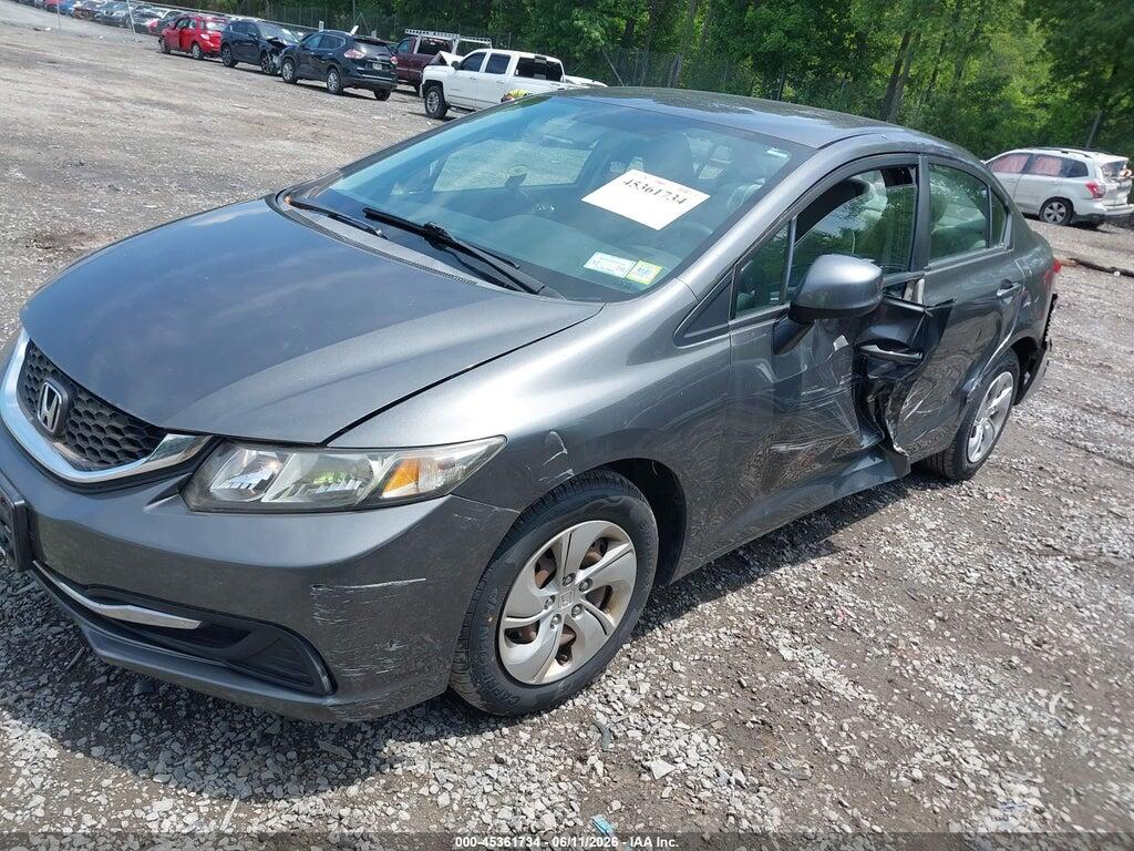 2HGFB2F50DH595177 2013 HONDA CIVIC photo no. 2