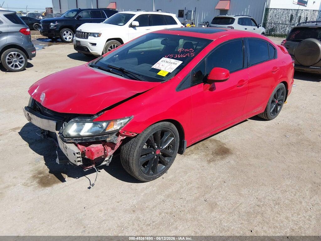2HGFB6E59DH706303 2013 HONDA CIVIC photo no. 2