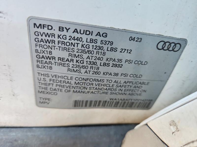2023 AUDI Q5 PREMIUM 40 — Фото 12 из 12