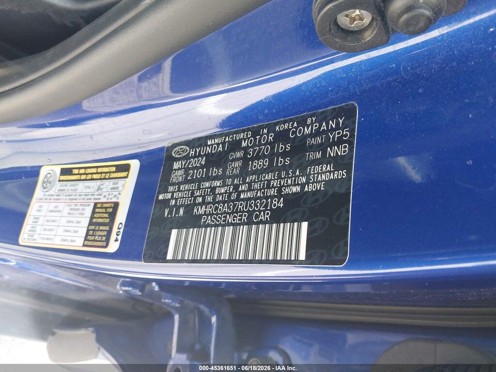 KMHRC8A37RU332184 2024 HYUNDAI VENUE photo no. 9