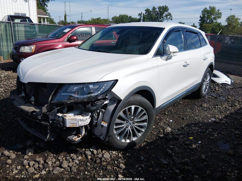 2LMPJ6KR0HBL24344 2017 LINCOLN MKX photo no. 2