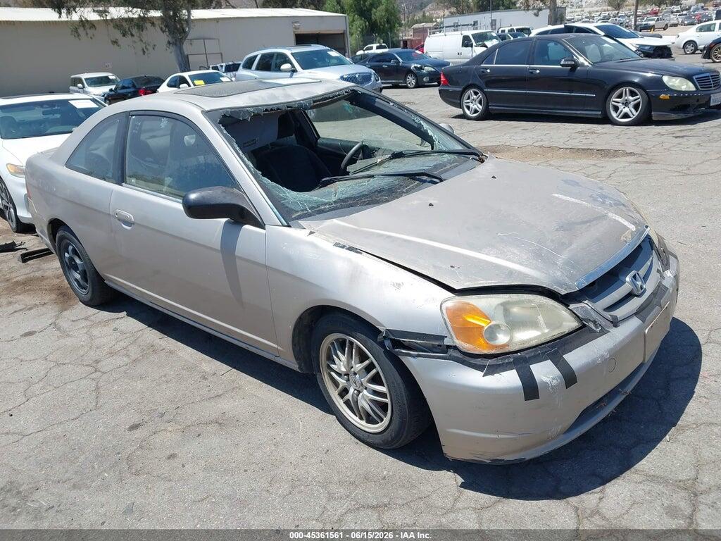 1HGEM22982L054330 2002 HONDA CIVIC photo no. 1