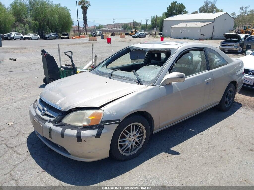 1HGEM22982L054330 2002 HONDA CIVIC photo no. 2
