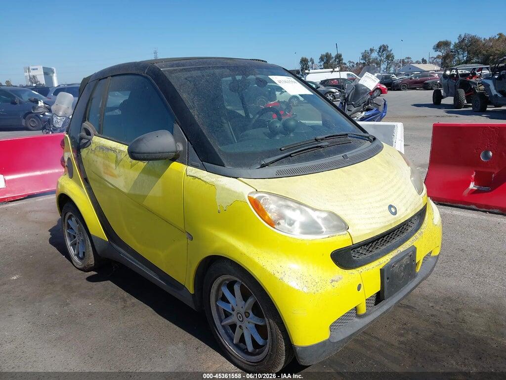 2008 SMART FORTWO WMEEK31X48K176564