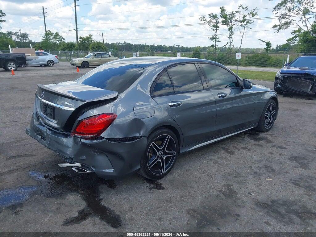 W1KWF8EB2LR594789 2020 MERCEDES-BENZ C 300 photo no. 4