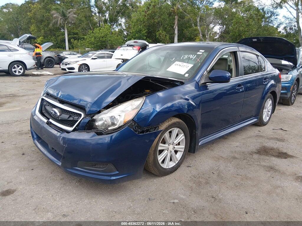 4S3BMBH60A3211894 2010 SUBARU LEGACY photo no. 2