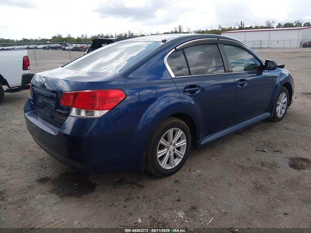 4S3BMBH60A3211894 2010 SUBARU LEGACY photo no. 4