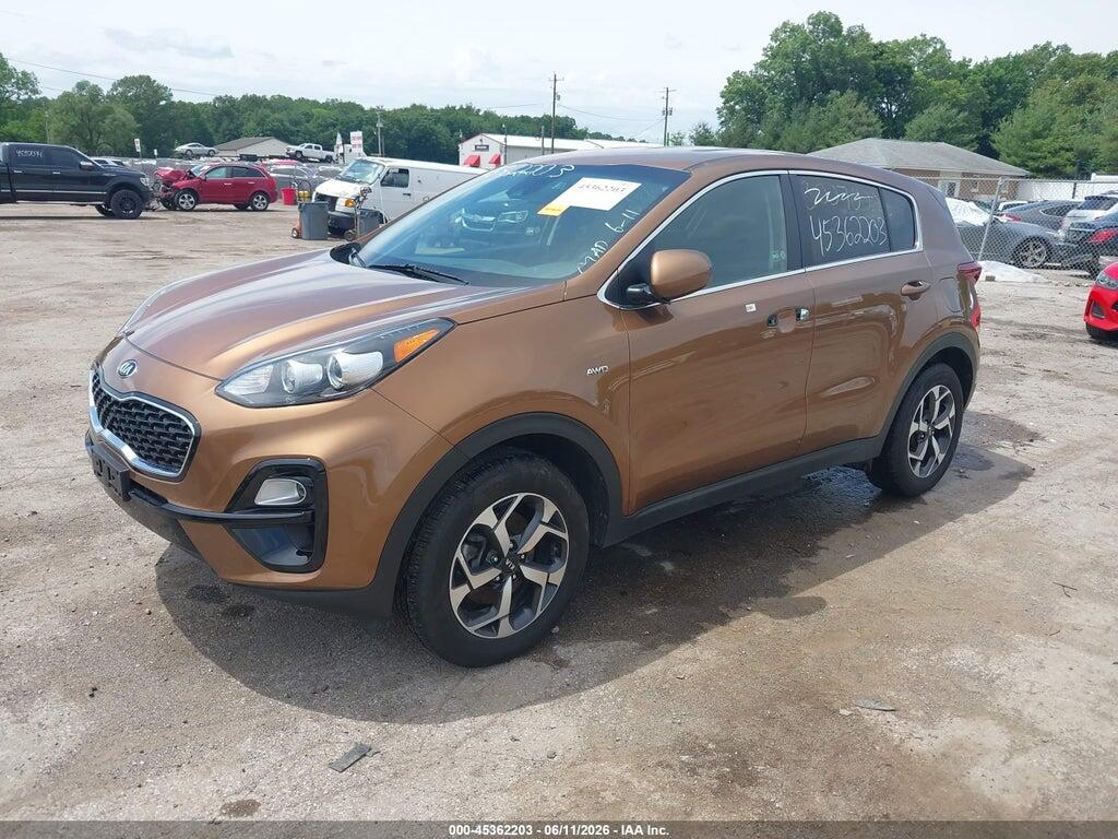 KNDPMCAC0M7886458 2021 KIA SPORTAGE photo no. 2