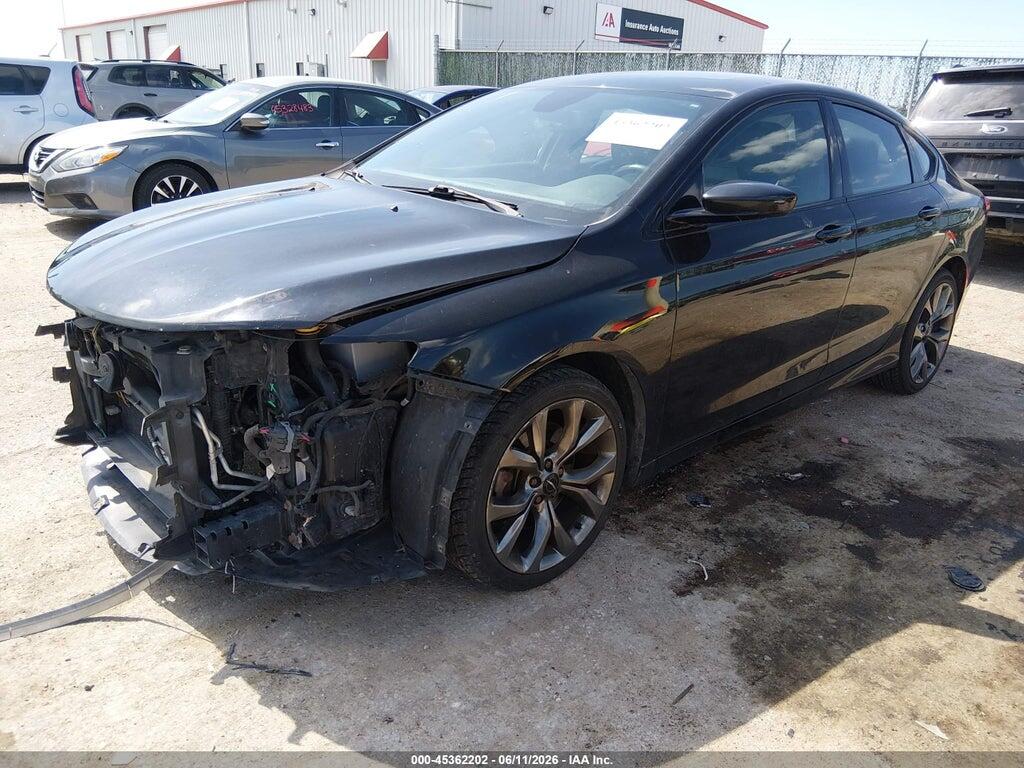 1C3CCCDG4FN589633 2015 CHRYSLER 200 photo no. 2