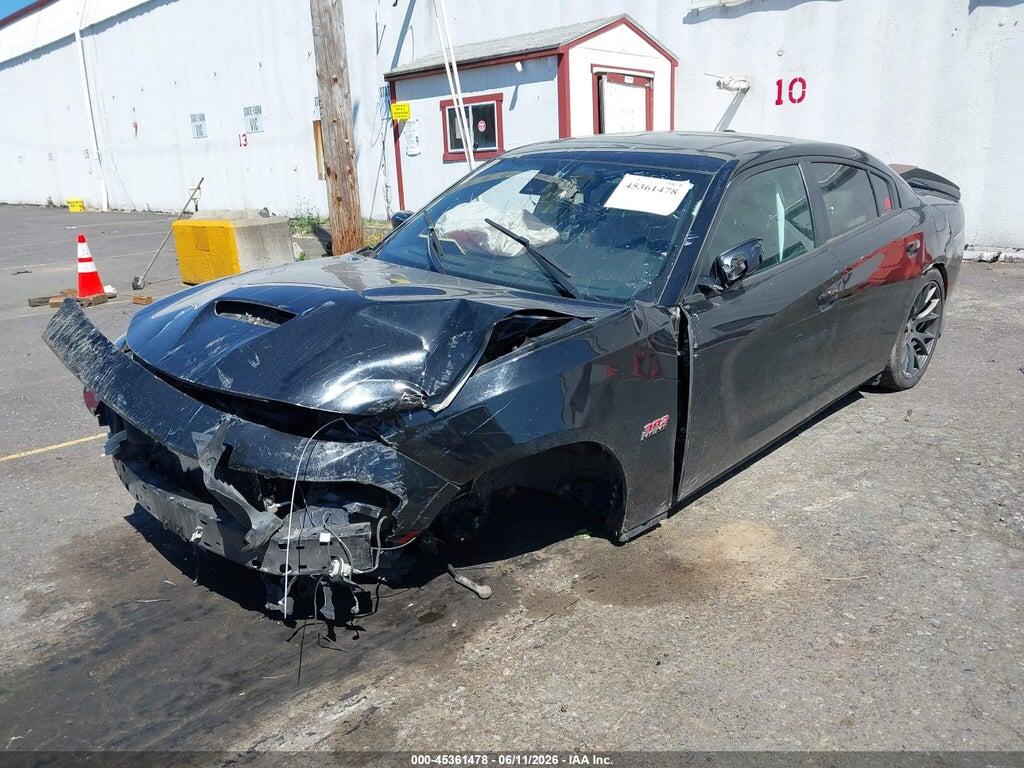 2C3CDXEJ6GH272249 2016 DODGE CHARGER photo no. 2
