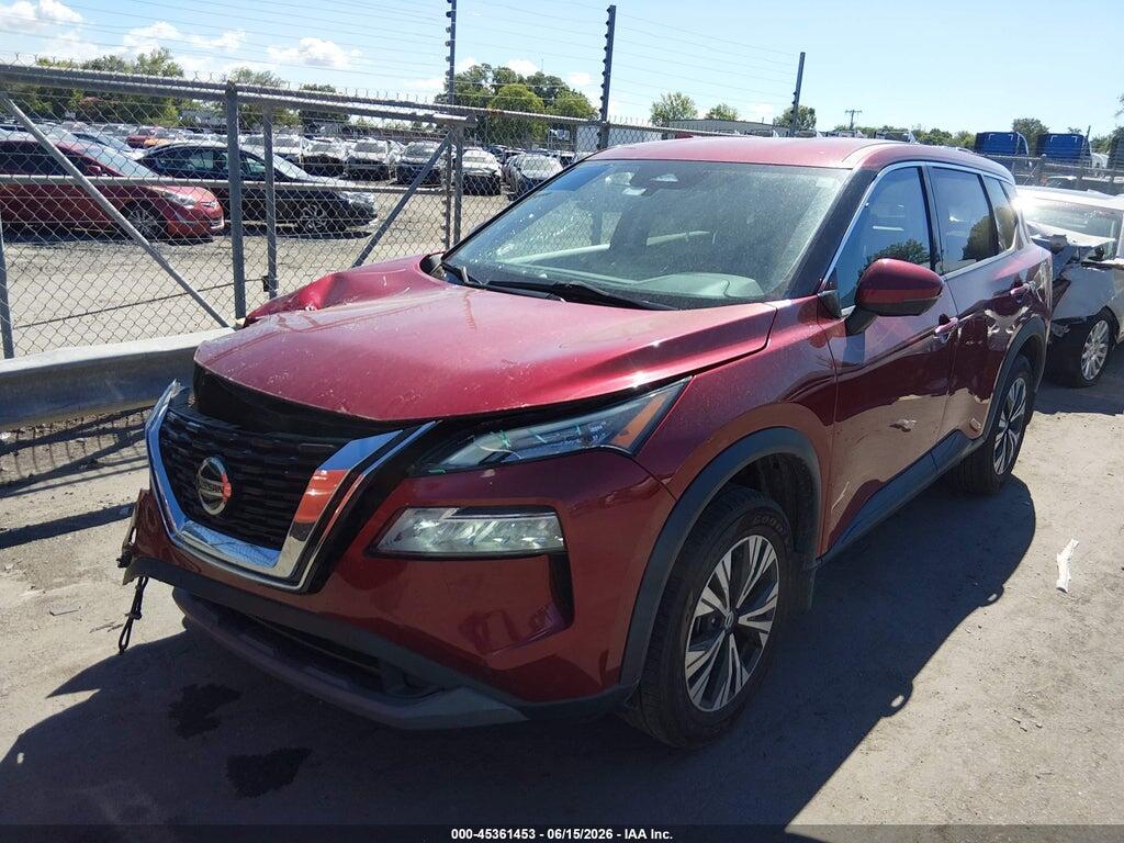 5N1AT3BAXMC820685 2021 NISSAN ROGUE photo no. 2