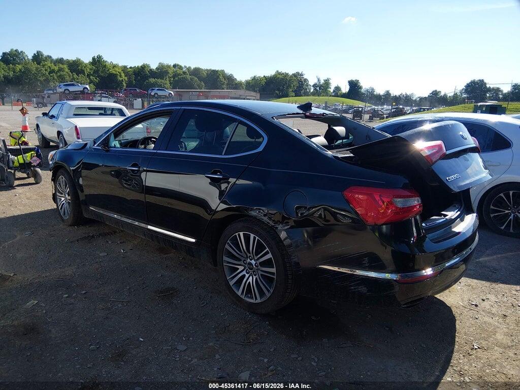 KNALN4D72F5190938 2015 KIA CADENZA photo no. 3