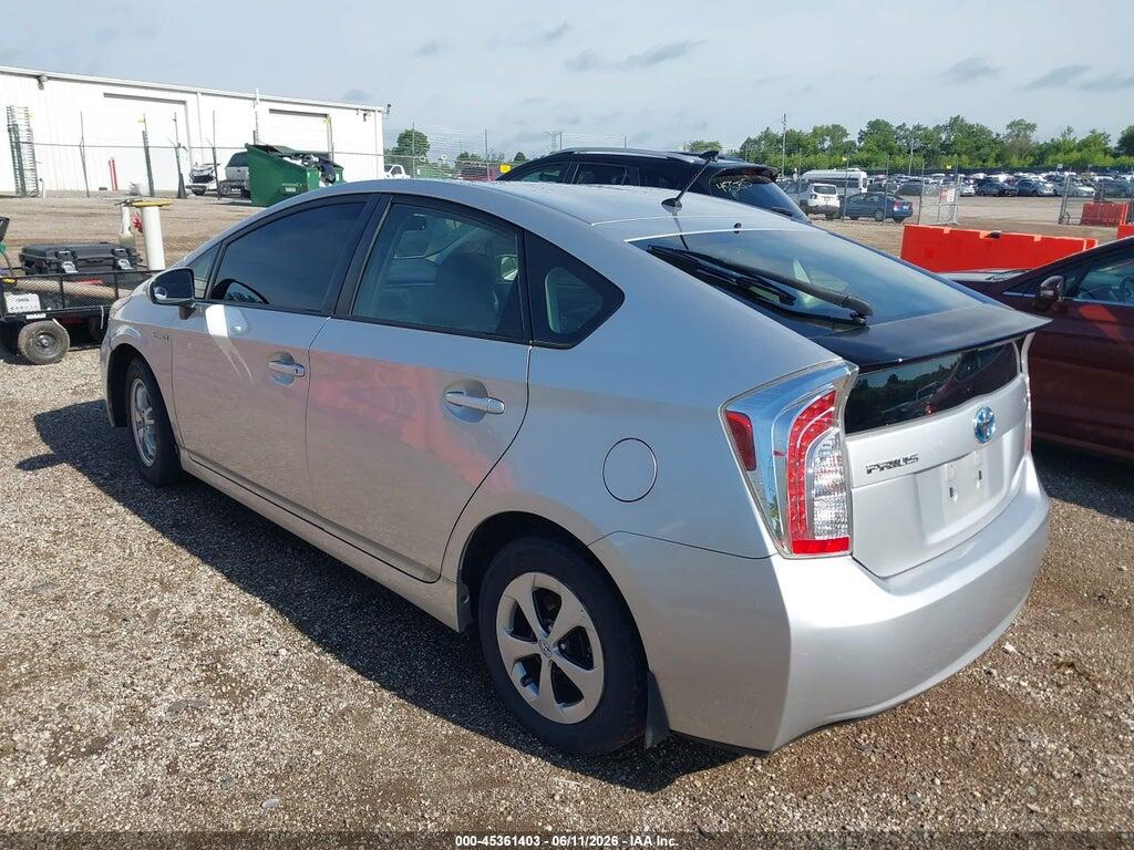 JTDKN3DU8E1736713 2014 TOYOTA PRIUS photo no. 3