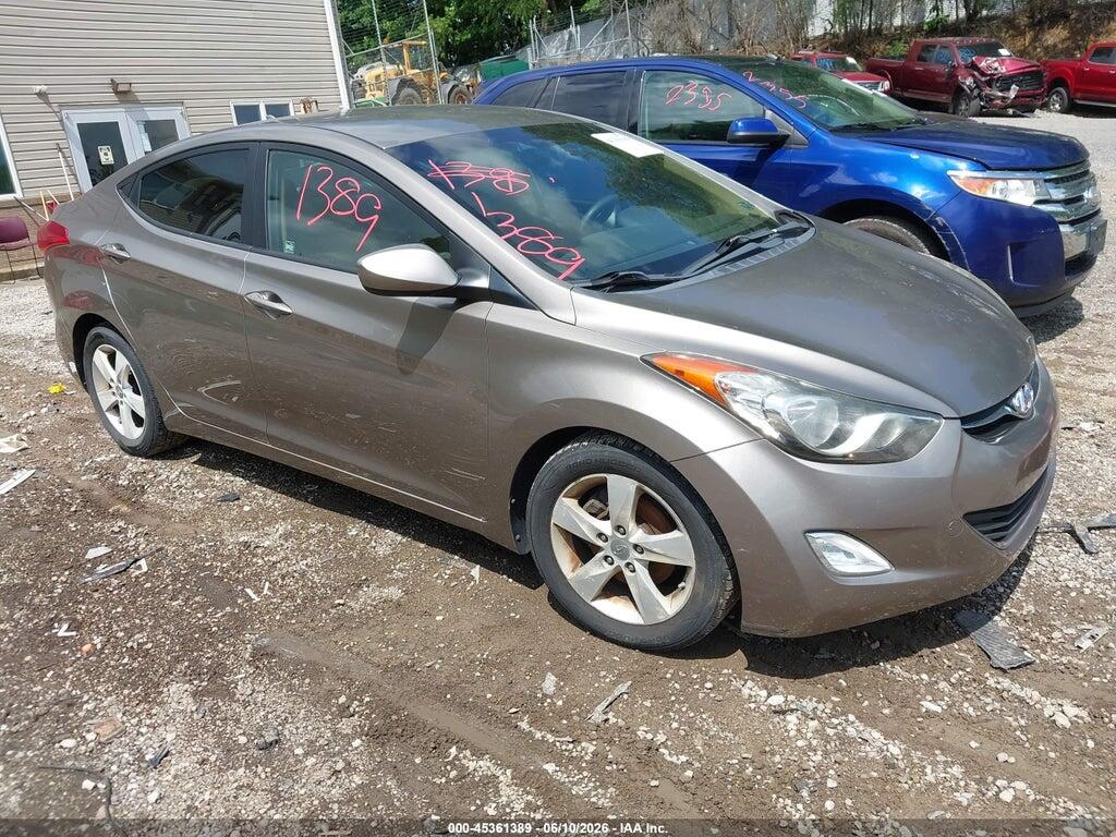 5NPDH4AE6CH070900 2012 HYUNDAI ELANTRA photo no. 1