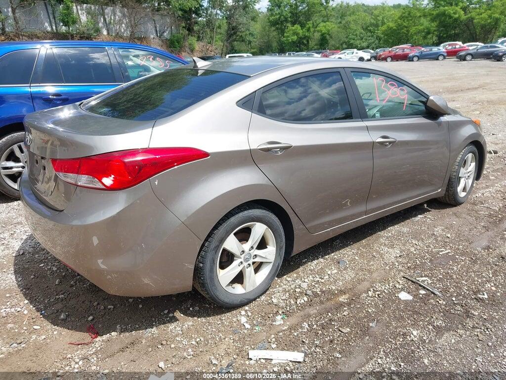 5NPDH4AE6CH070900 2012 HYUNDAI ELANTRA photo no. 4