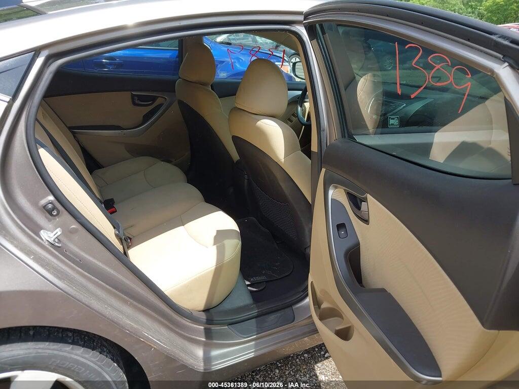 5NPDH4AE6CH070900 2012 HYUNDAI ELANTRA photo no. 8