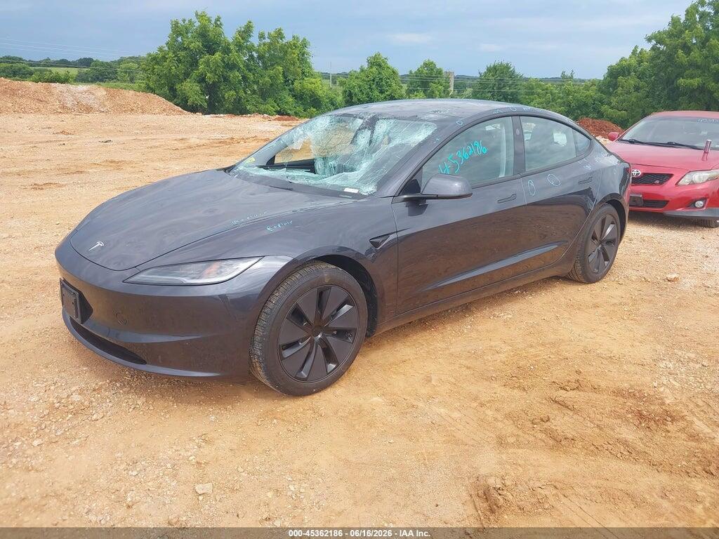 5YJ3E1EB7SF025352 2025 TESLA MODEL 3 photo no. 2
