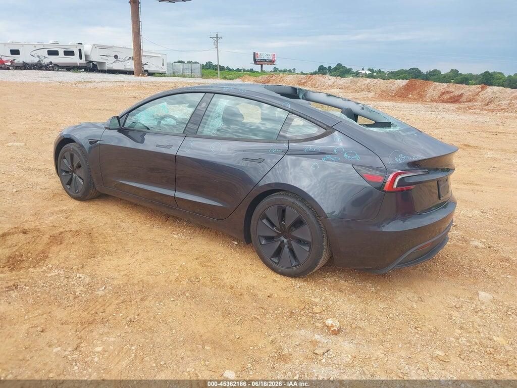 5YJ3E1EB7SF025352 2025 TESLA MODEL 3 photo no. 3