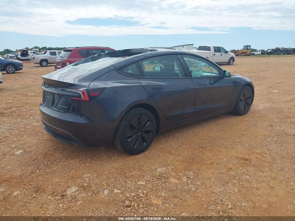 5YJ3E1EB7SF025352 2025 TESLA MODEL 3 photo no. 4