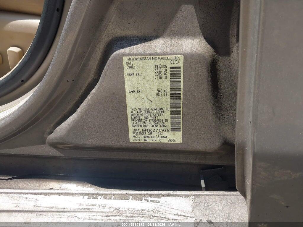 1N4AL3AP1EC271928 2014 NISSAN ALTIMA photo no. 9
