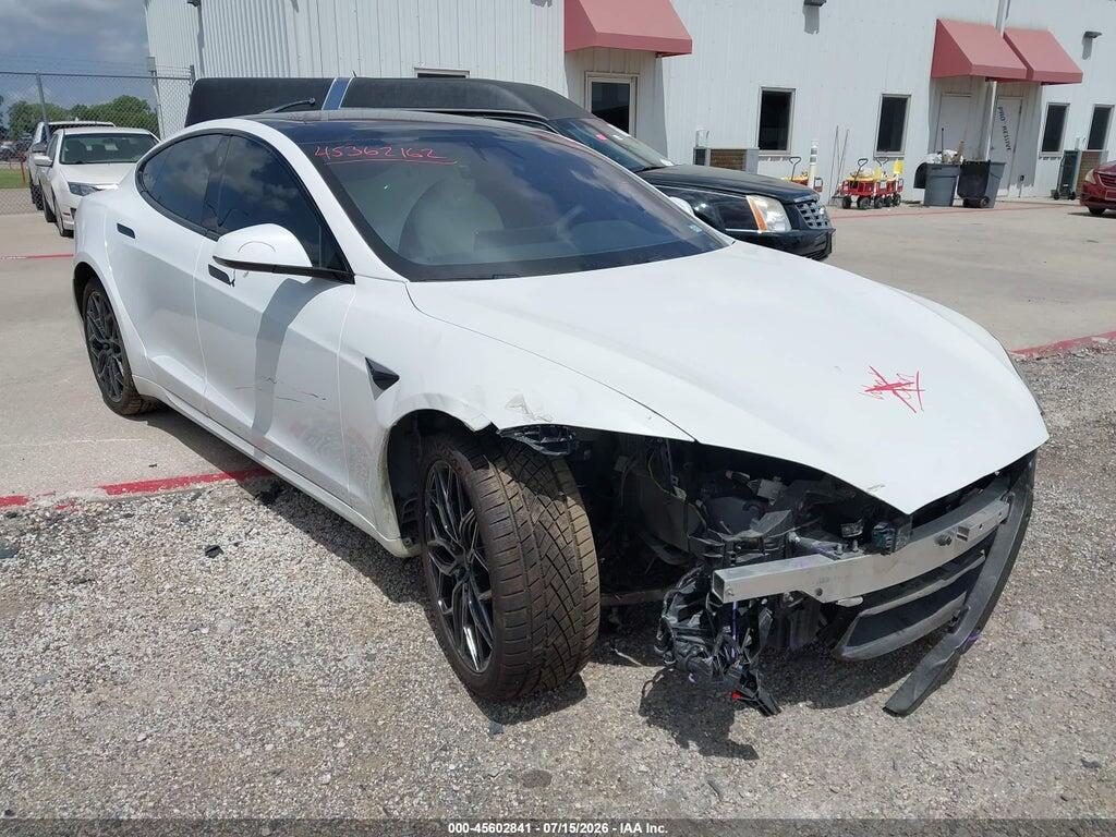 5YJSA1E61MF452586 2021 TESLA MODEL S photo no. 1