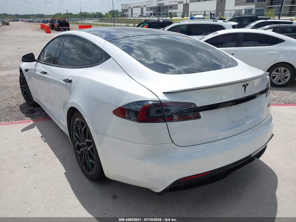 5YJSA1E61MF452586 2021 TESLA MODEL S photo no. 3