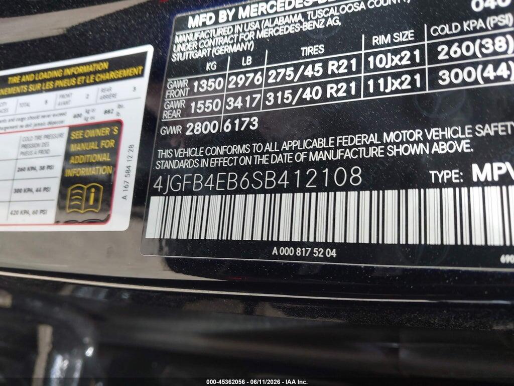 4JGFB4EB6SB412108 2025 MERCEDES-BENZ GLE 350 photo no. 9