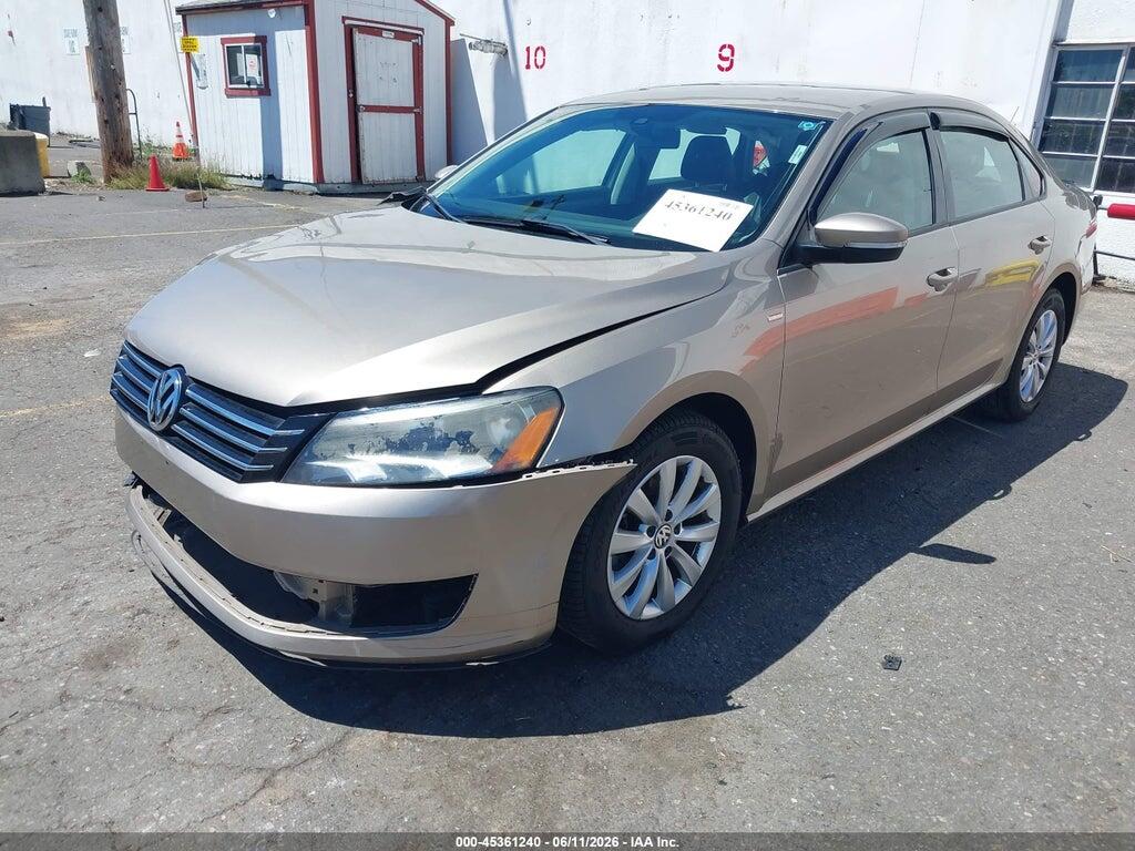 1VWAT7A33FC065393 2015 VOLKSWAGEN PASSAT photo no. 2